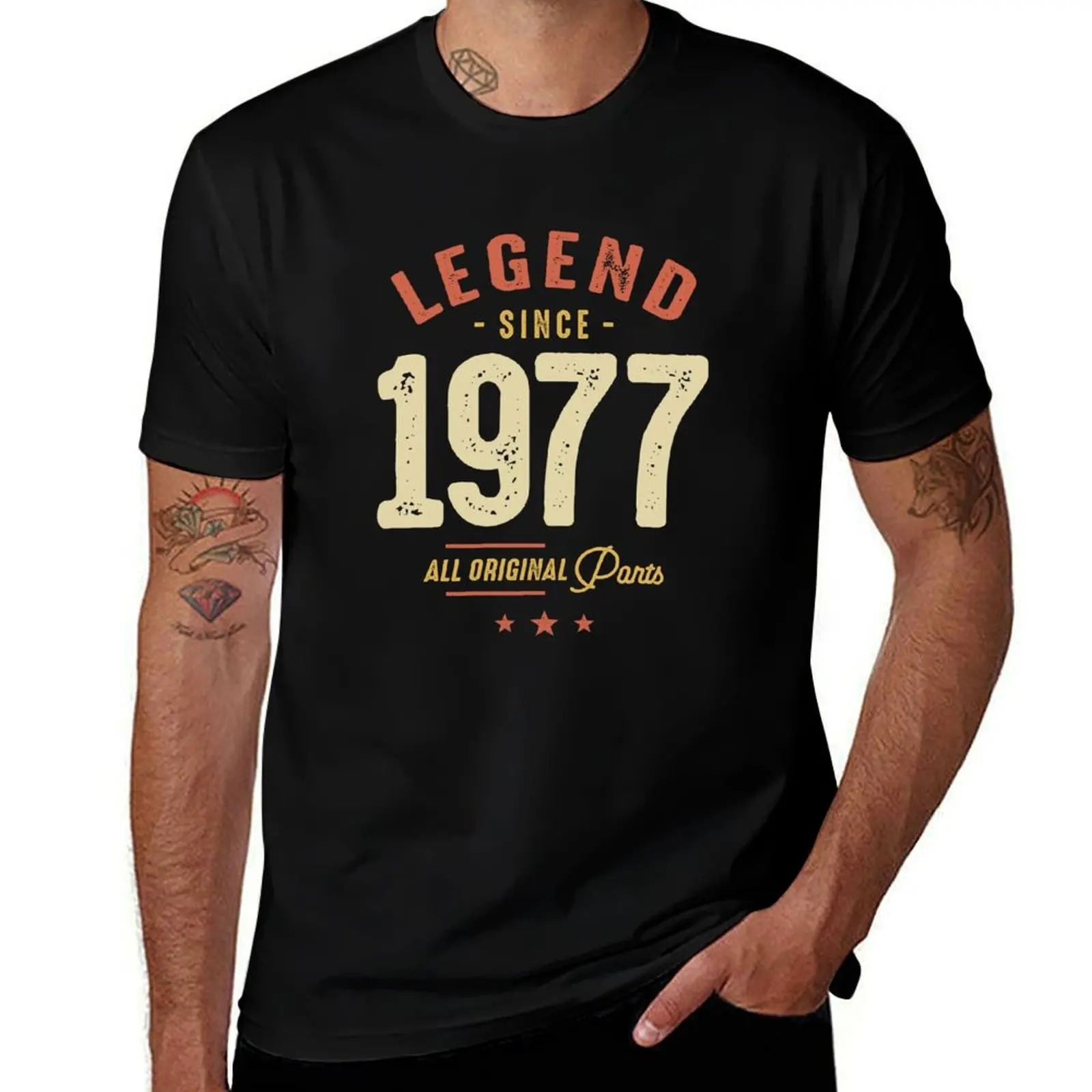 

Vintage Since 1977 - 46th Birthday Classic Born 1977 T-Shirt t shirt man luxury man t shirt designer T-Shirt