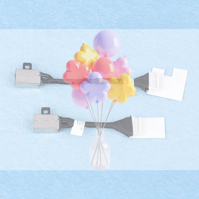 

New Laptop DC Power Jack Socket Charging Port Cable For LATITUDE 3410 3510 7DM5H