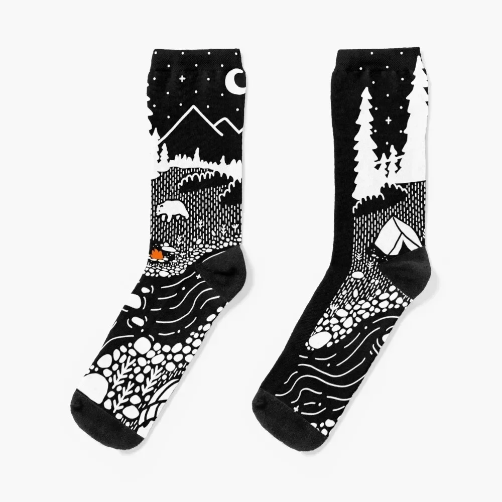 

Unwelcome Guest Socks Non-slip christmas gift Mens Socks Women's