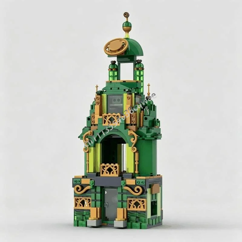 

NEW 576Parts There's No Place Like Home Wicked Castle MOC Architecture Model Custom Puzzle DIY Assembly Building Blocks Toy Gift
