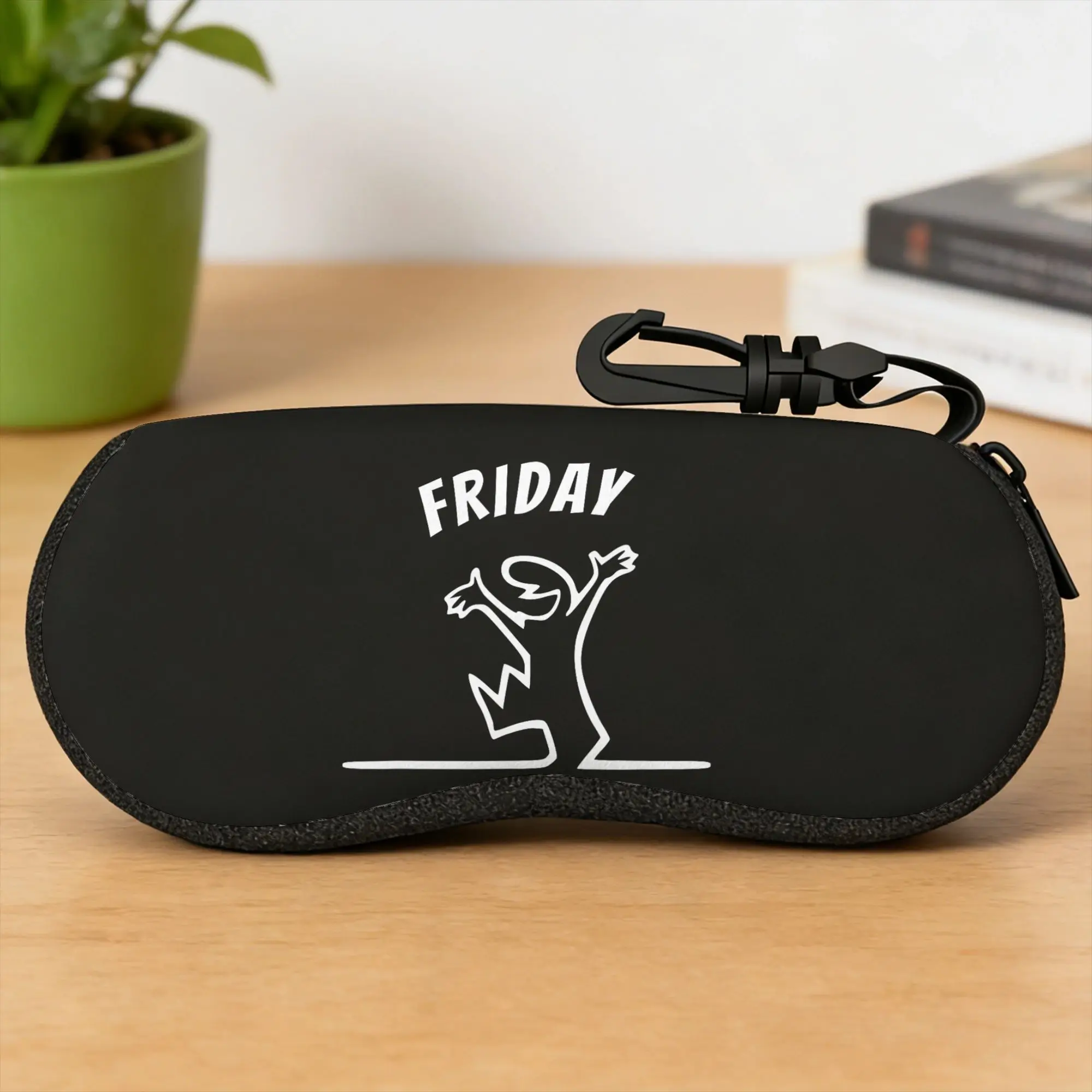 line man motif in La Linea Glasses Case Cover  Custom Sunglasses Case Daily Eyeglass Protector Male Female Eyewear Organizer