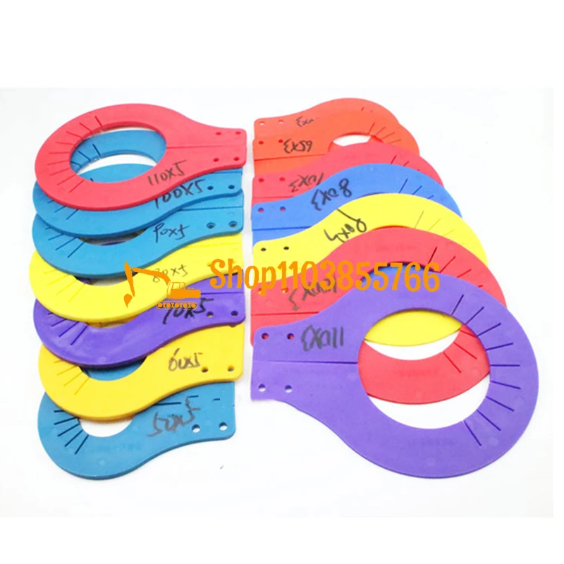 5 uds para KOMATSU XCMG HITACHI KOBELCO Kubota Kato XCMG Doosan Daewoo SANY junta de eje de cubo arandela piezas de excavadora