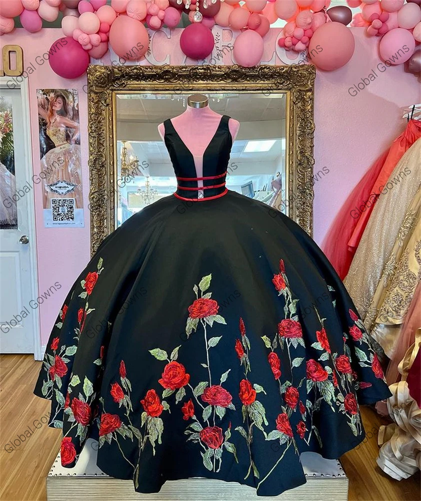 Vestido de baile de princesa Lila púrpura con hombros descubiertos, quinceañera, vestidos de fiesta de celebridades con cuentas, Vestido de graduación con flores en 3D