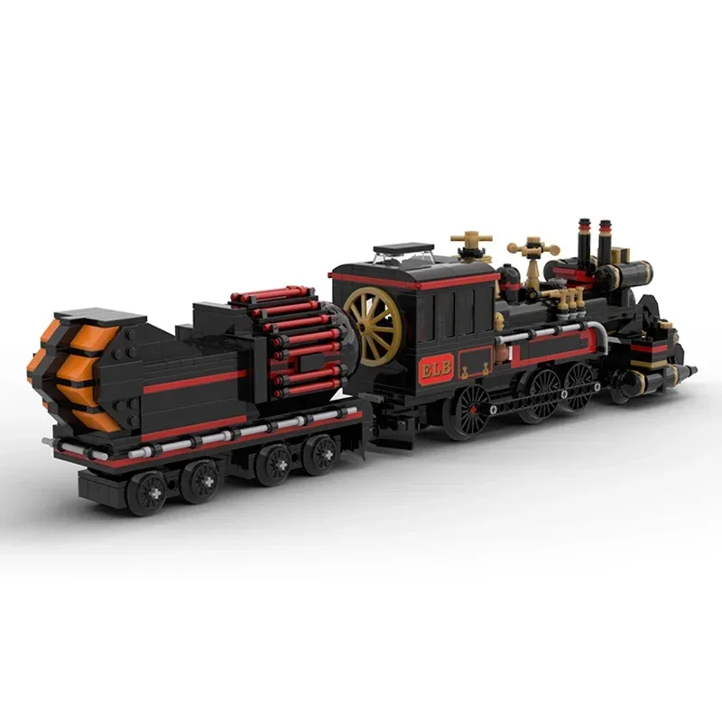 Technical Moc Bricks Model Back to the Future Time Train Modular Building Blocks Gifts Toys For Children DIY Sets Assembling