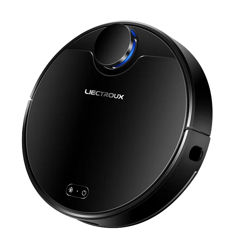 

ligent Lidar Robot Vacuum Cleaner mopping sweeping cleaning robotic mops Liectroux ZK901 Tuya Wifi App control