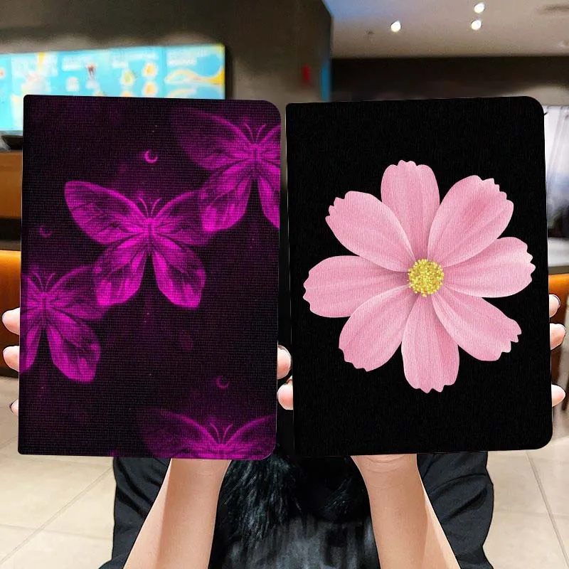 

Фиолетовый чехол для планшета с рисунком бабочки для Lenovo Xiaoxin Legion Pad Tab Pro GT Y700 Gen4 2 11 P11 M10 K10 3rd Plus Gen