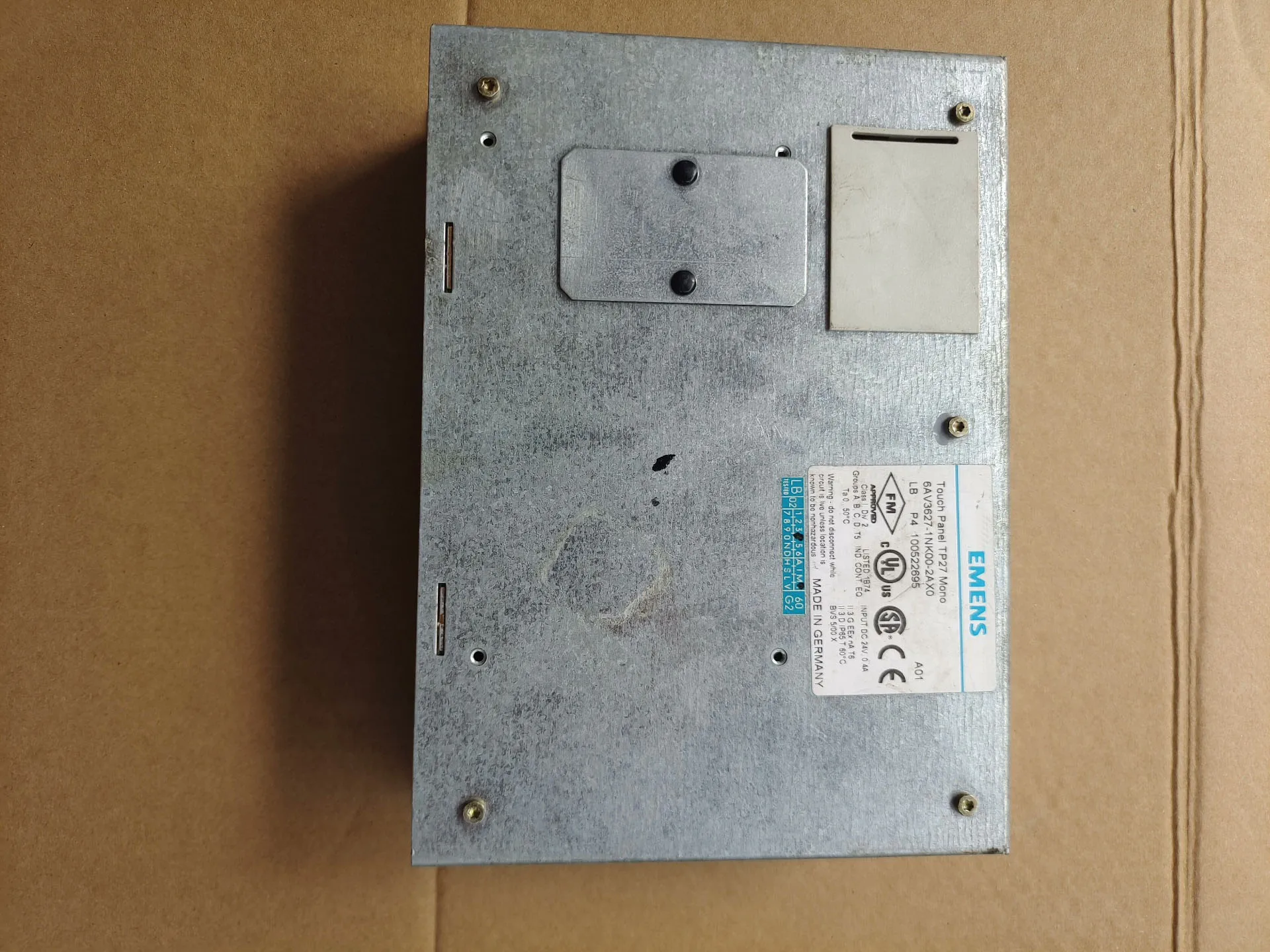 6AV3627-1NK00-2AX0 HMI Panel for Siemens 6AV3 627-1NK00-2AX0