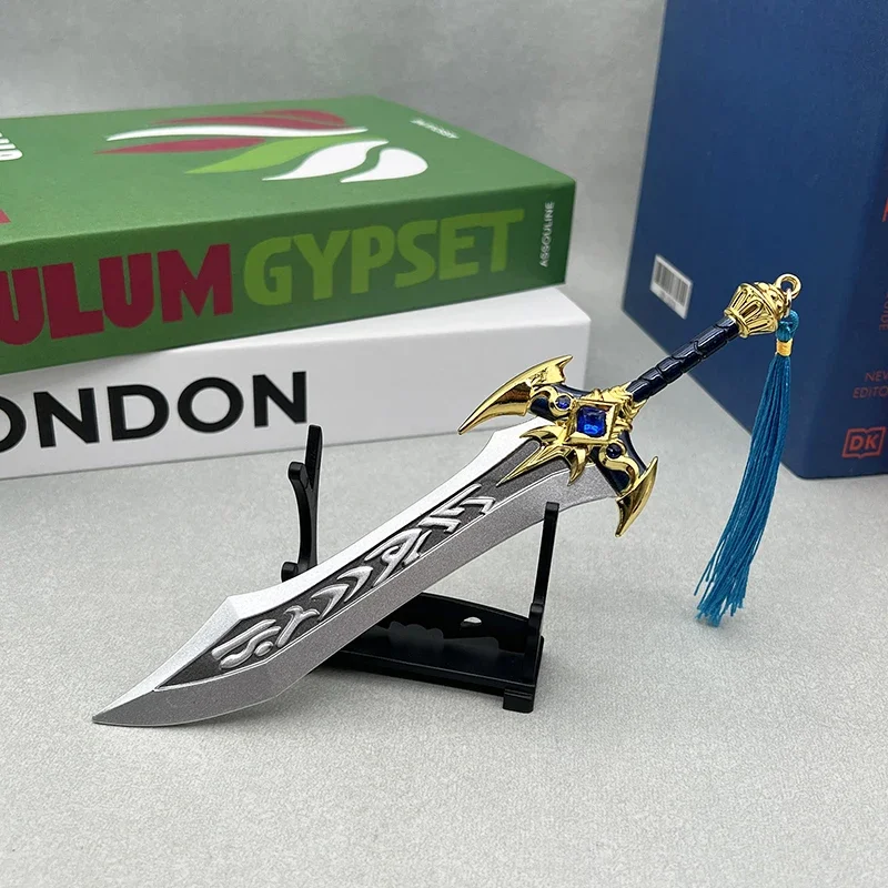 21cm WOW Game Replica Quel'Serrar Sword Metal Weapon Model Onyxia 1:6 Action Figure Accessory Collectible Ornaments Toy Boy Gift - Image 5