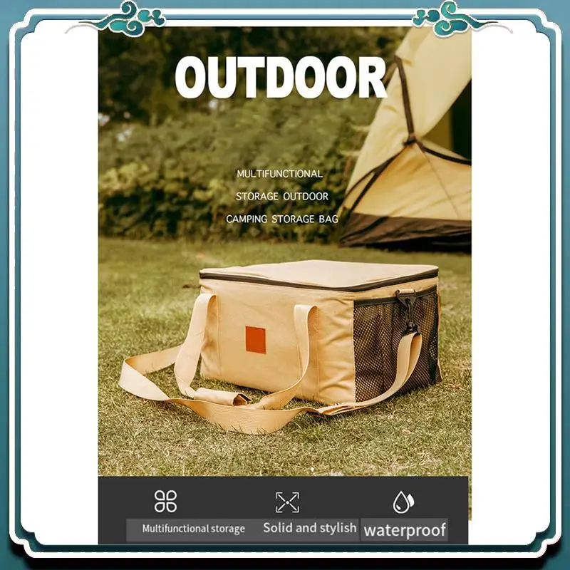 

Reliable Camping Large Capacity Stove Tableware Storage Bag, Portable Sports Tote Bag For Outdoor Camping Hiking Picnic Travel