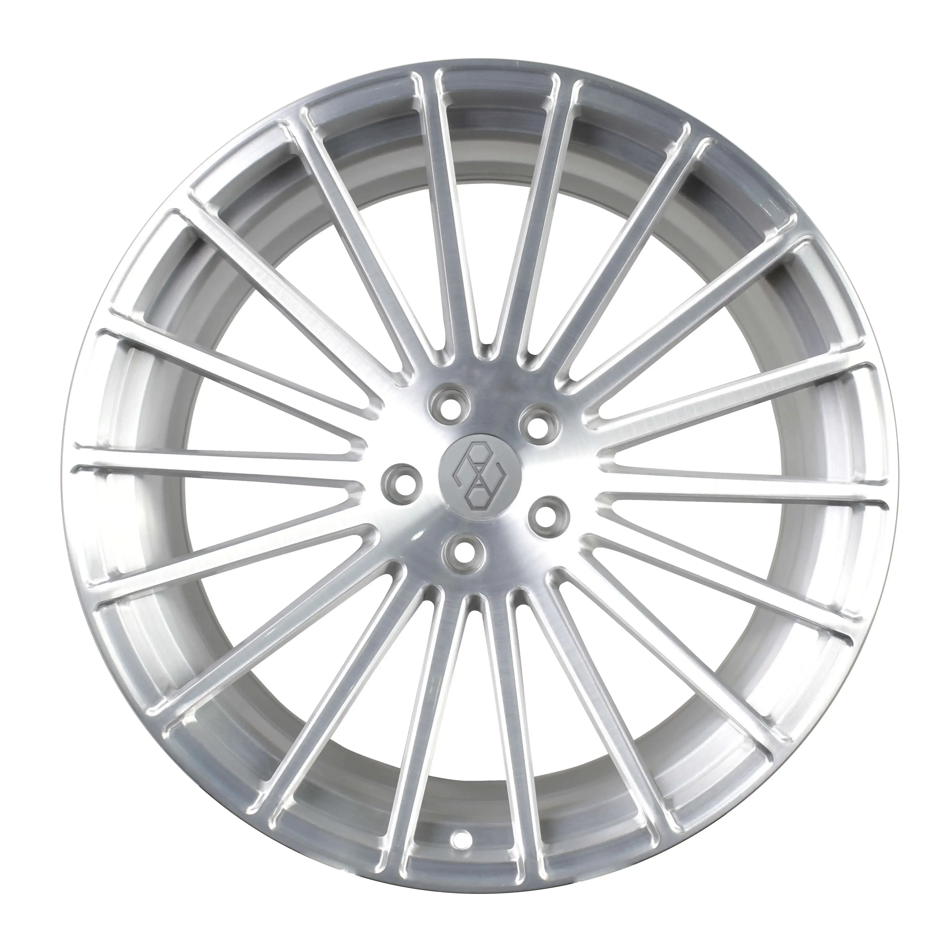 Pengzhen Concave Monoblock Bruhsed Shiny Multi Spoke 22x12J Forged Rims for BMW X6 2009