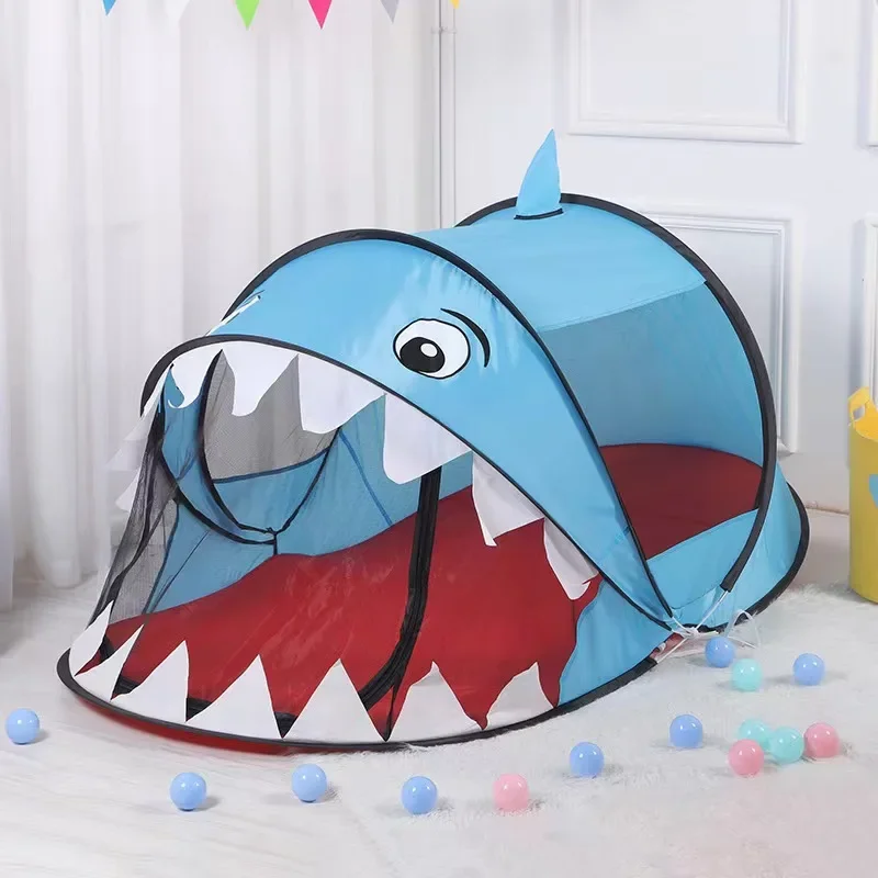 Children'S Pop-Up Game Tent Cartoon Animal Gameplay House Indoor Outdoor Tent House Toys Convenient To Carry Perfect Kids Gifts