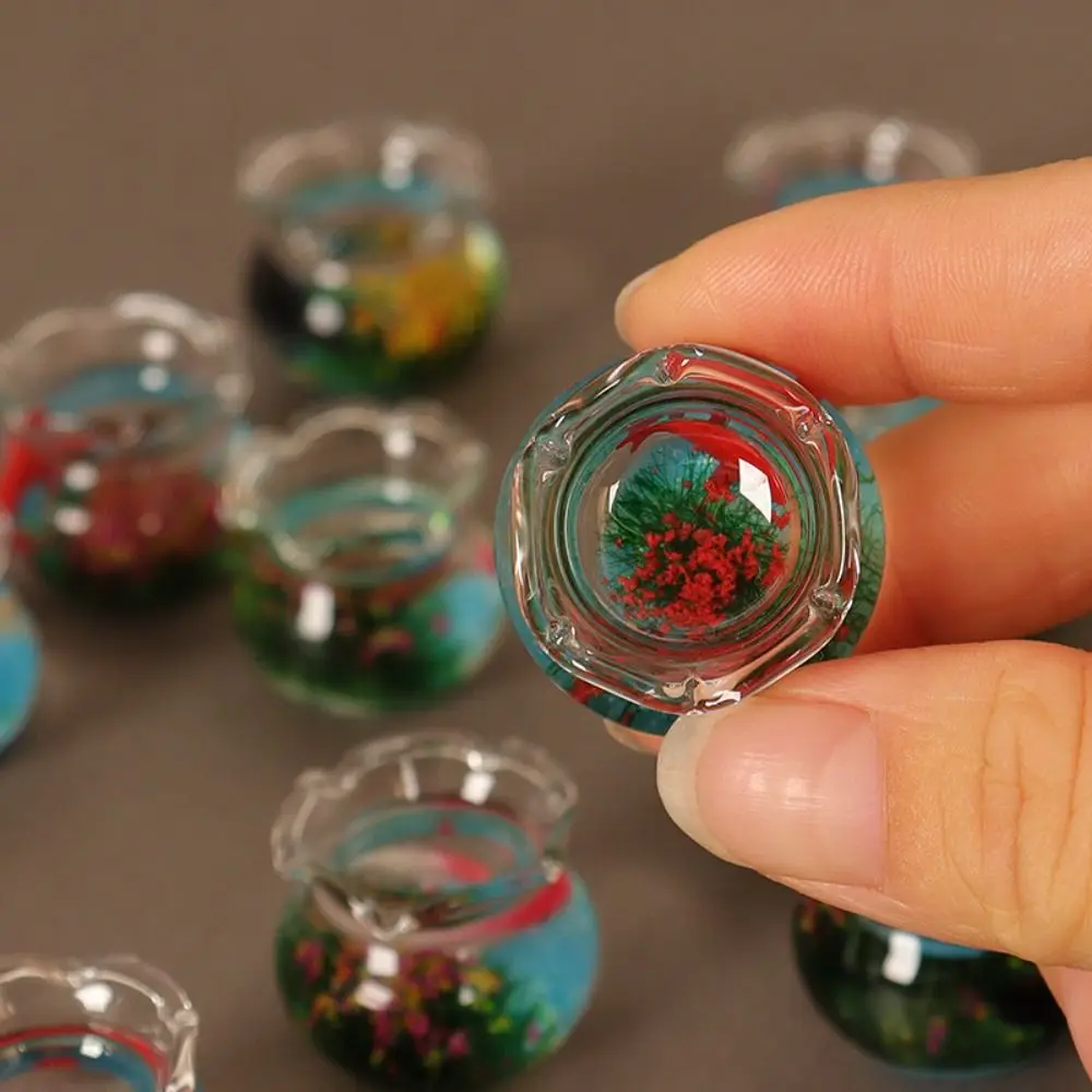 

Новые 4 стиля 1/12 аквариум 2,5*2,2 см кукольный домик миниатюрные стеклянные украшения для дома 1/6 1/12 украшение кукольного домика