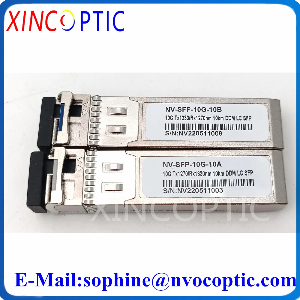 

10G BIDI SFP 10Km 1270/1330nm LC Connector DOM Strong Compatibility Module,SFP-10G-BX10-D-I and SFP-10G-BX10-U-I Transceiver