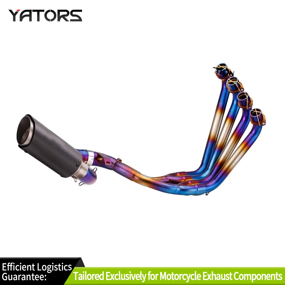 

For Honda 14-25 CBR650F CBR650R CB650R CB650F Exhaust System Front Pipe Muffler Exhausts Pipes