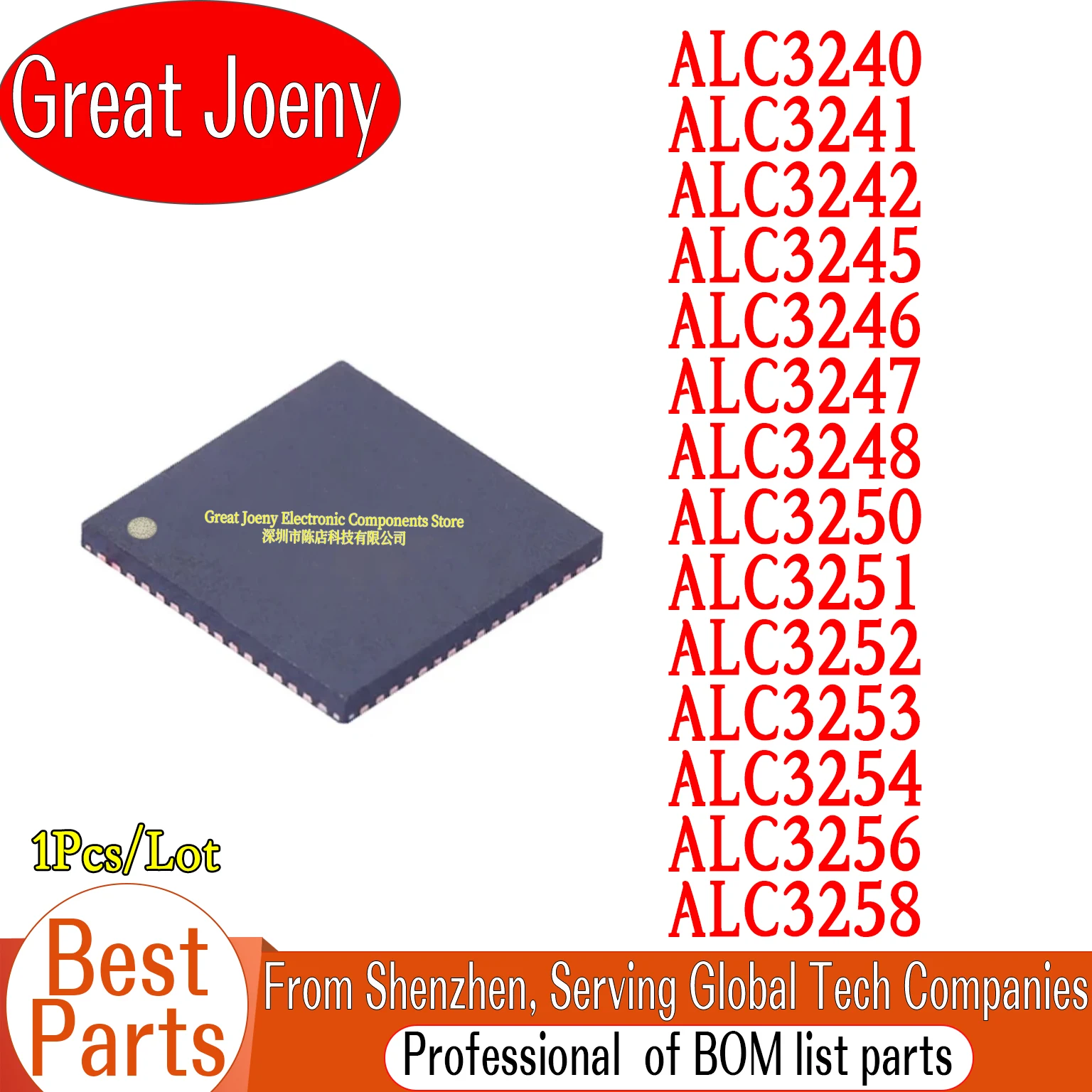 (1piece)100% New ALC3240 ALC3241 ALC3242 ALC3245 ALC3246 ALC3247 ALC3248 ALC3250 ALC3251 ALC3252 ALC3253 ALC3254 ALC3256 ALC3258