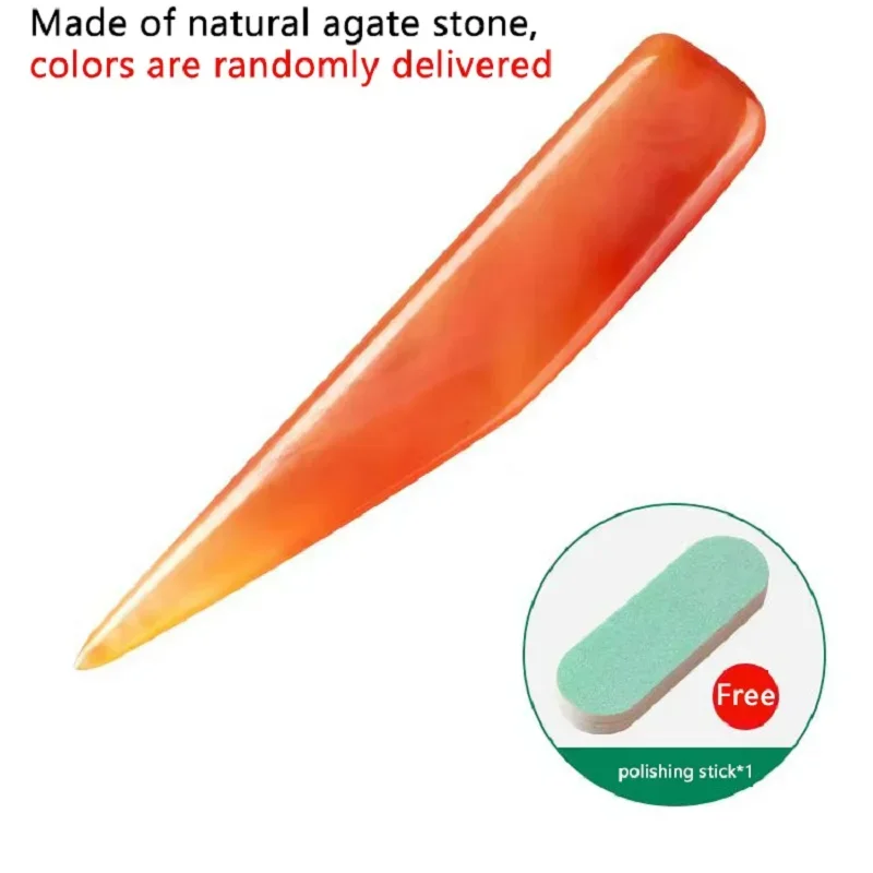 Mini Agate Polishing Knife - Jewelry Polishing Tool for Gold & Silver Cleaning, Engraving, and Restoration