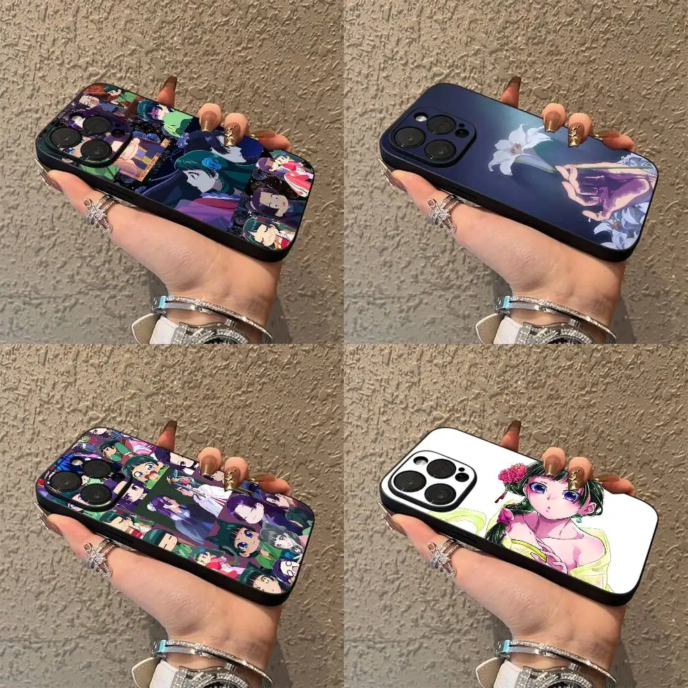

The Apothecary D-Diaries Maomao Jinshi Phone Case For iPhone 17,16,15,14,13,12,Pro,Max,Plus,E,SE4,Air,Mini Black Soft Box