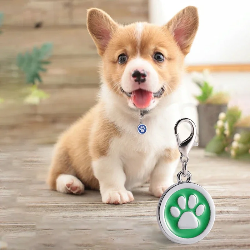 Multi Functional QR Code Metal Dog Tag Keychain Free Customization Exclusive Information Phone Address Anti Loss Durability image 2