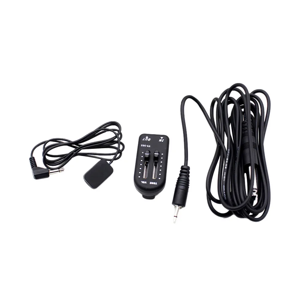 

Musical Instrument Pickup Piezo Violin Guitar Mandolin Clip Black Long Term Durable Stable Mini Amplify Sound Effects