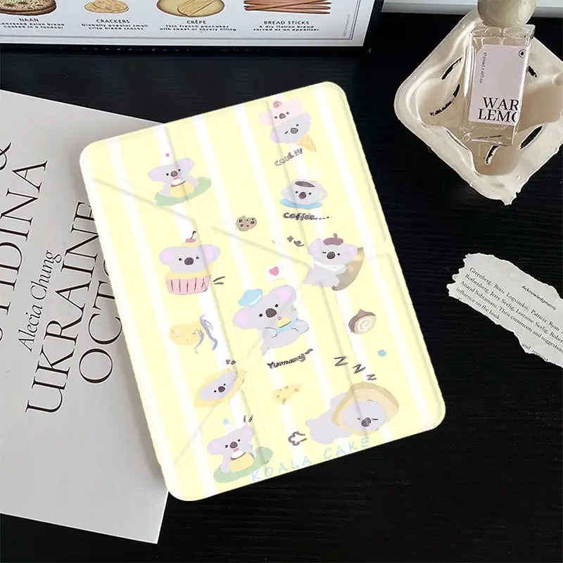 3+Y Fold Clear Acrylic Shell For iPad A16 2025 11th Air11/13 iPad10.2 7/8/9th 4/5 10.9 IPad Mini6 8.3 air3 10.5 Pro 11 2020
