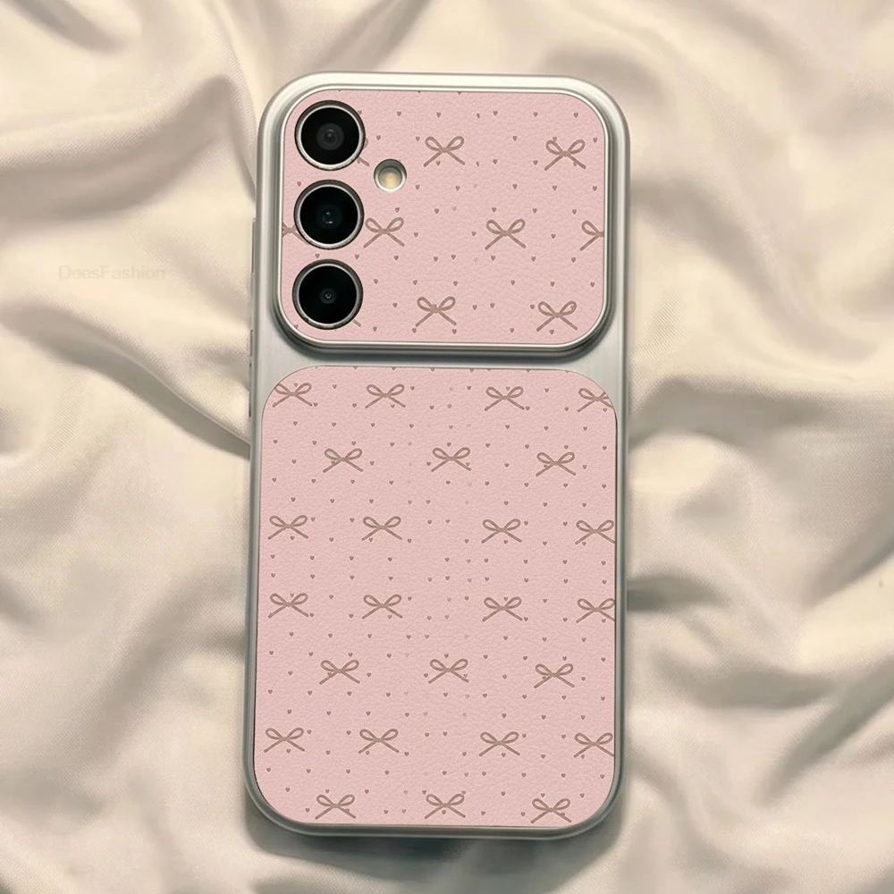 Pink Bow Soft Phone Case For S - огляд і ціна Phone Cases Leather