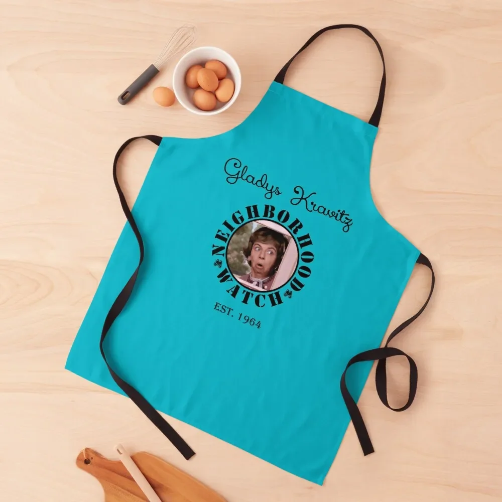 

Gladys Kravitz NEIGHBORHOOD WATCH Apron Home and kitchen products japanese style Chef Uniform Women Apron