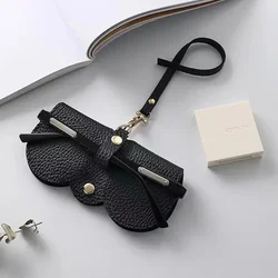 New Sunglasses Bag Portable Eyewear Case Sunglasses Protective Cover Cute Eyewear Clip Women's Minimalist Eyewear Bag
