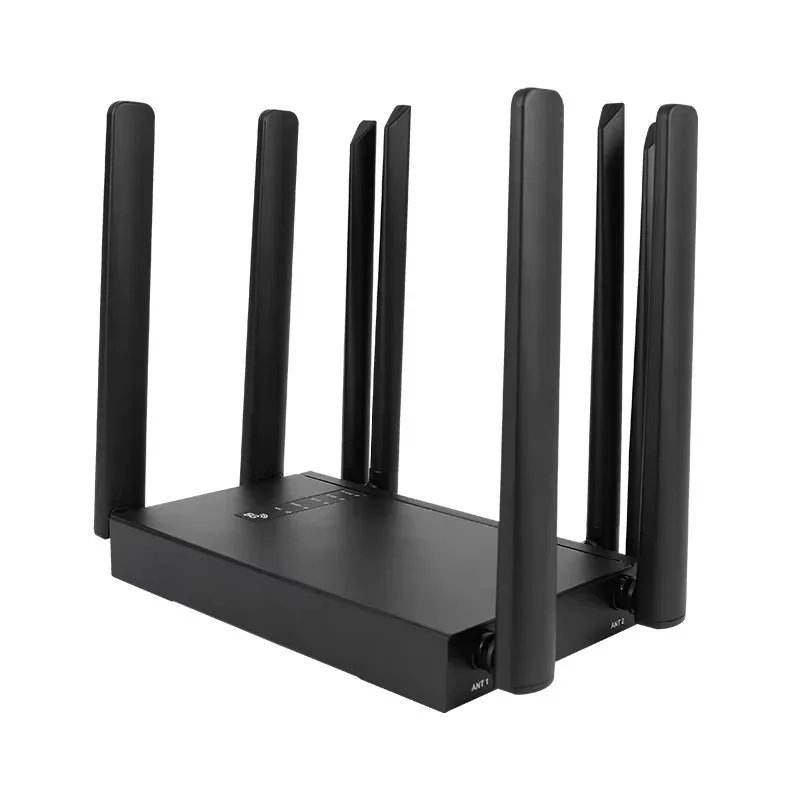 1200Mbps Wireless Speed Strong Signal Lte Cat4 4G 5G Cpe Wifi6 Router With Card Slot 5G Nsa Router Home Wifi Modem
