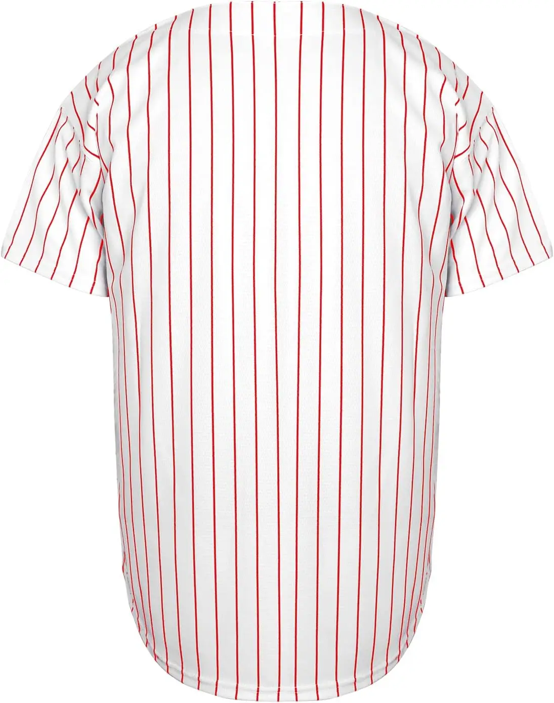 Blank Plain Hip Hop Hipster Baseball Jersey Button Down Shirts Sports Uniforms Men Women Jersey