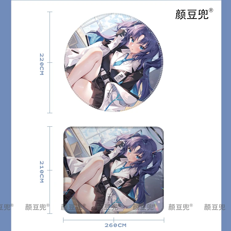 Hayase Yūka Anime Blue Archive Mat For S And L Size Gaming Mouse pad Gamer Company Keyboard Mouse Mats Carpet Computer Desk Mats