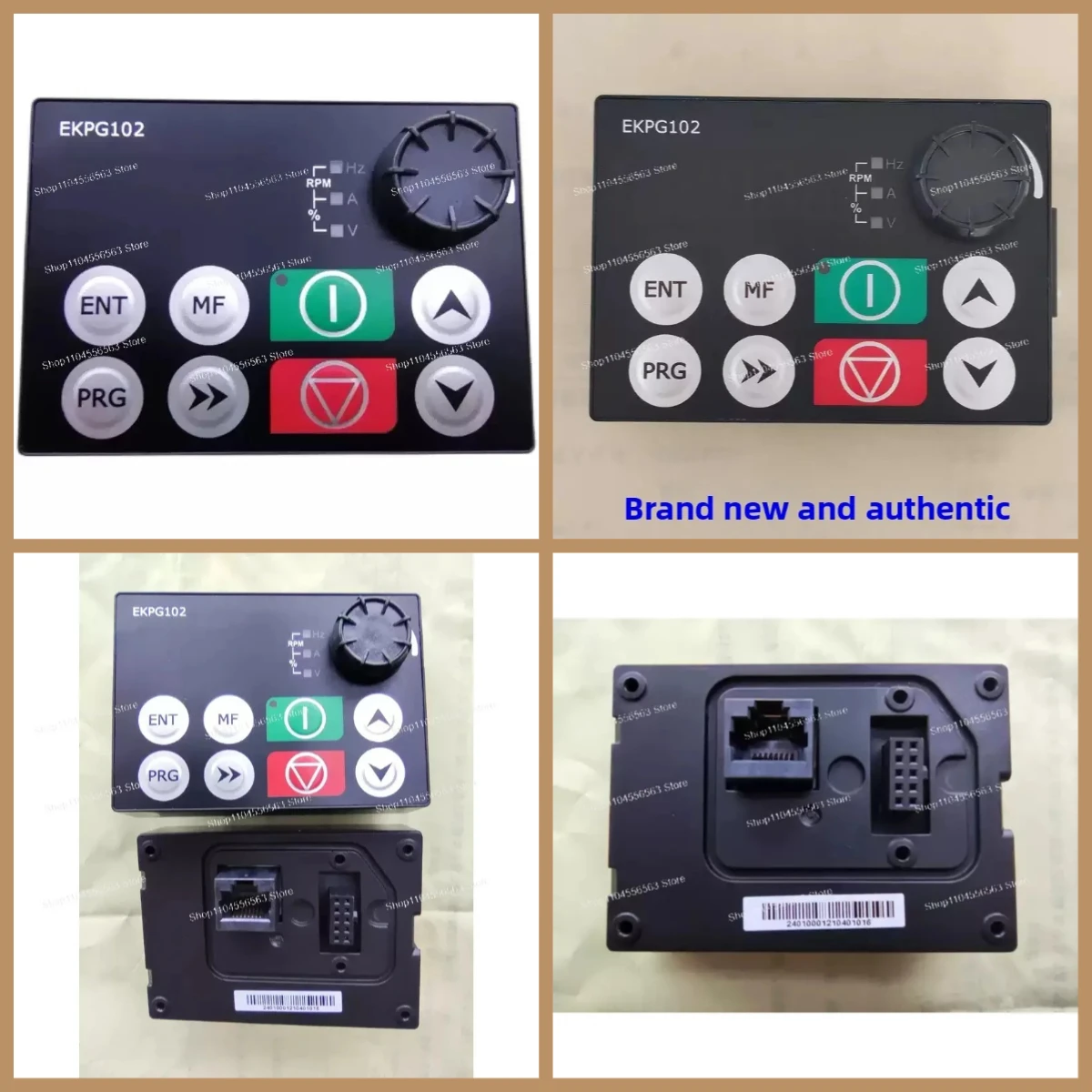 EKPG101/EKPG102 inverter operation panel, display screen with control keyboard, suitable for S1/G1 inverter