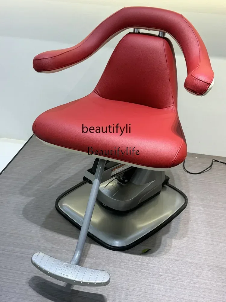 

For Hair Salon Electric Chassis Adjustable Rotating Makeup Chair Beauty Hairdressing Hair Cutting Hot Dyeing Chair