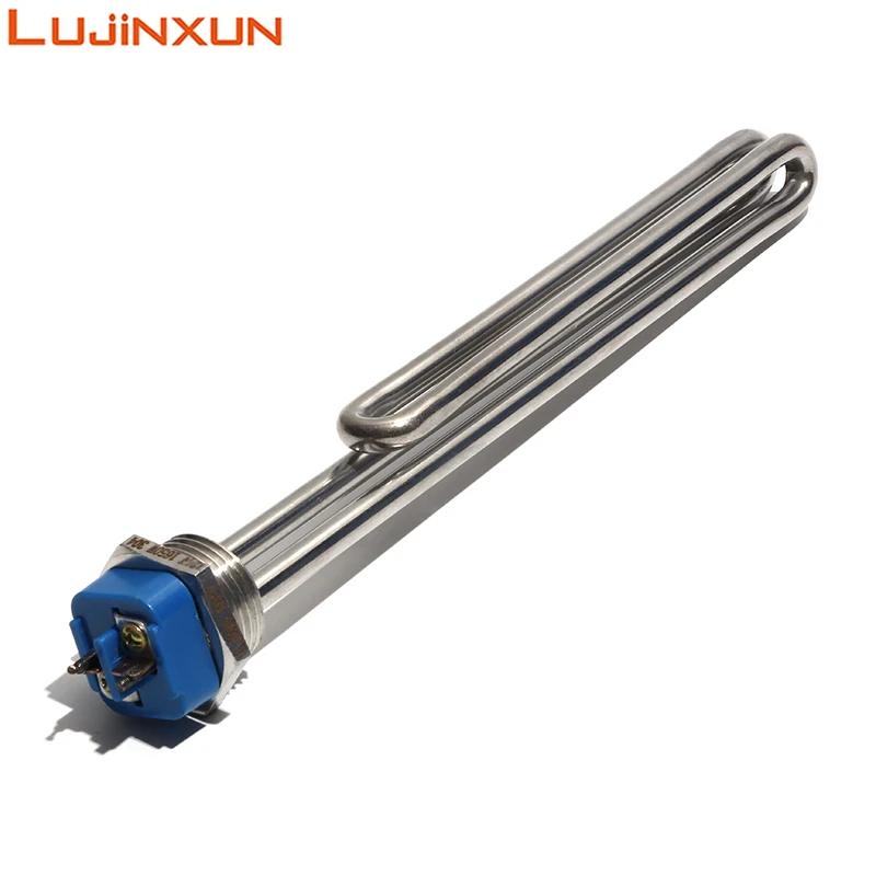 

LUJINXUN 120V 1650W Foldback Water Heater Element Screw-In Lime Life Heating Element with Low Watt Density