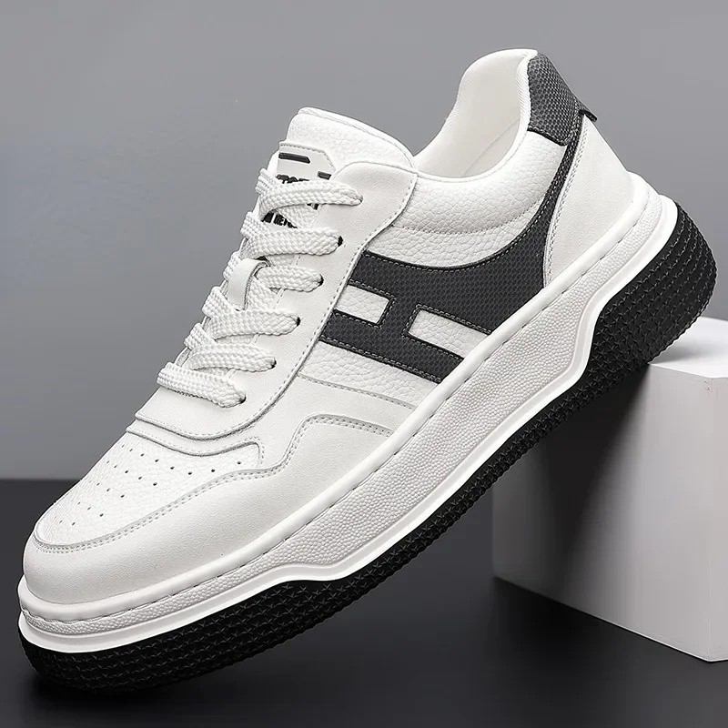 Spring Autumn Casual Sneakers for Men New Fashion Soft-soled Platform Board Shoes Man Fashion Non-slip Sport Luxury Shoes Male