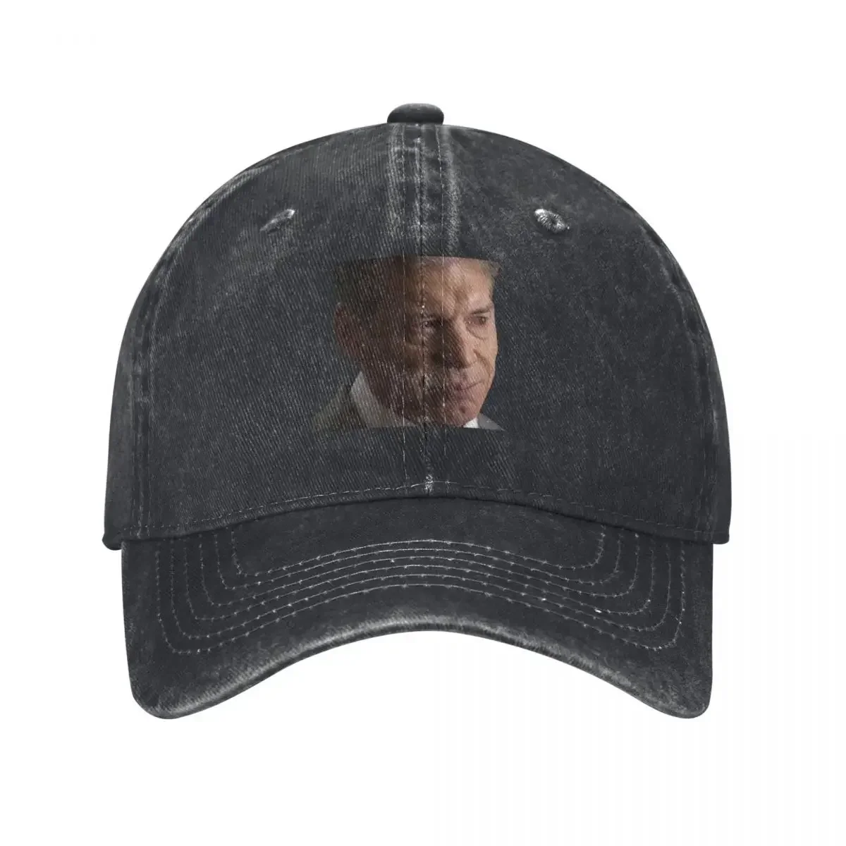 Vince McMahon Crying Tearing Up Sad Meme Humor Baseball Cap |-F-| Luxury Man Hat hiking hat Kids Hat Women Hats Men's