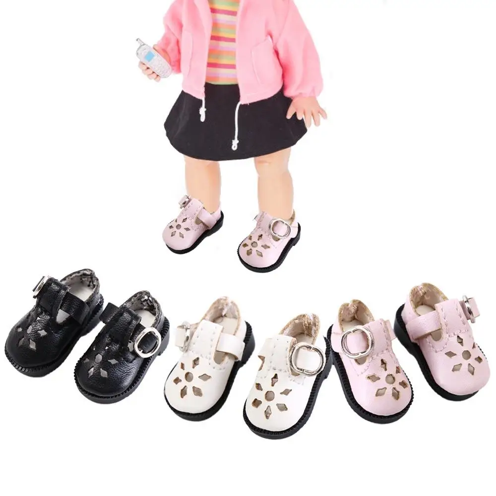 Zapatos para muñecas Blythes de 3,2 cm, zapatillas de cuero para muñecas BJD, juguetes rusos, accesorios de zapatos casuales, 1/8