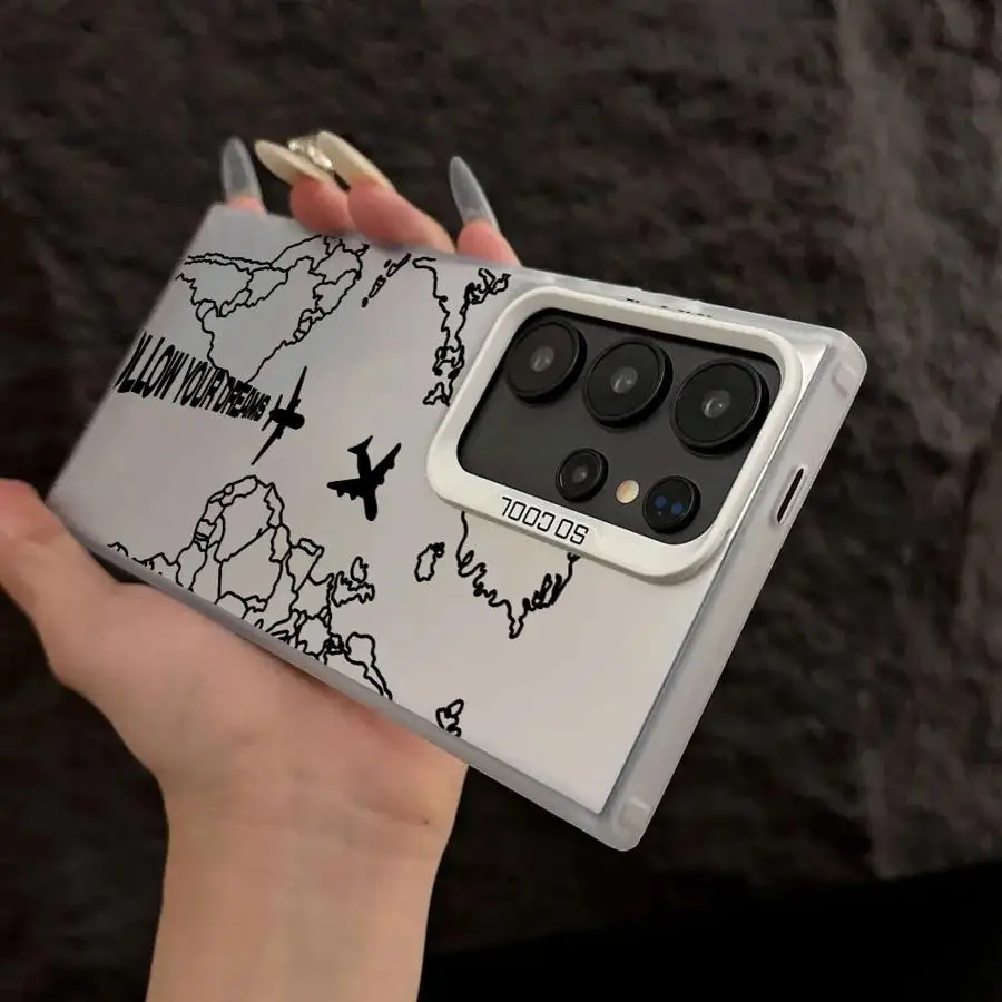 

Phone Cover Case for Samsung Galaxy S25 S20 FE S25Edge S24 FE S21 S22 Ultra S23 Note 20 Ultra Airplane World Travel