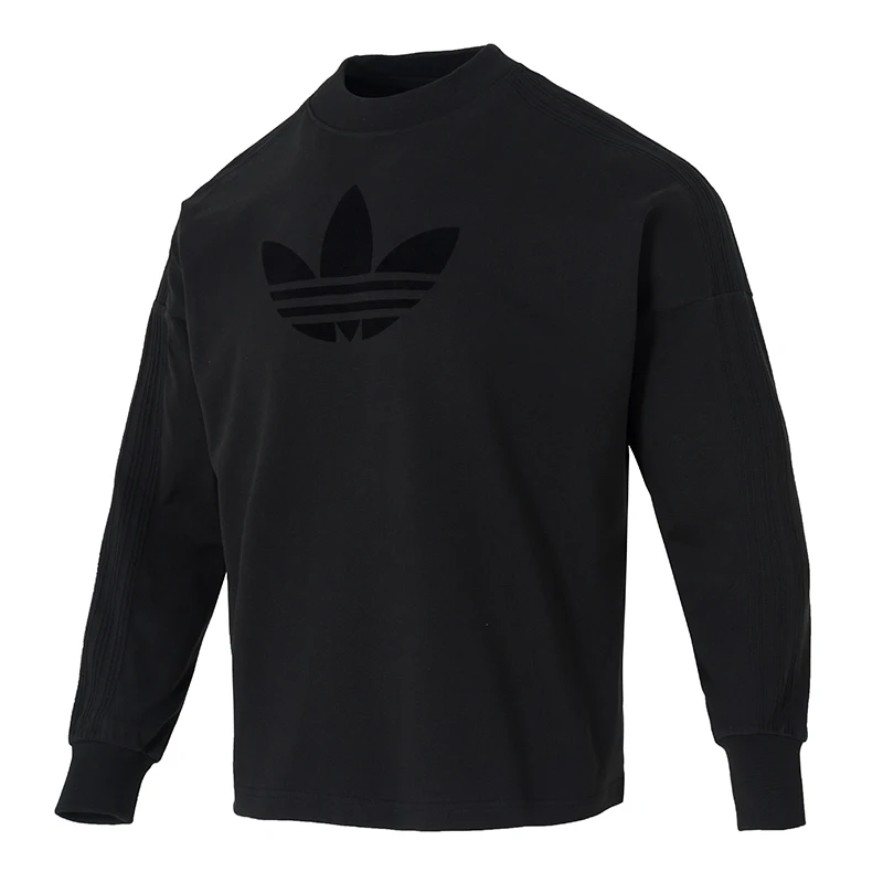 

Мужская футболка с длинными рукавами Adidas (Adidas) Trefoil, удобная, дышащая, модная, свободного кроя, для тренировок и фитнеса, Kd6575