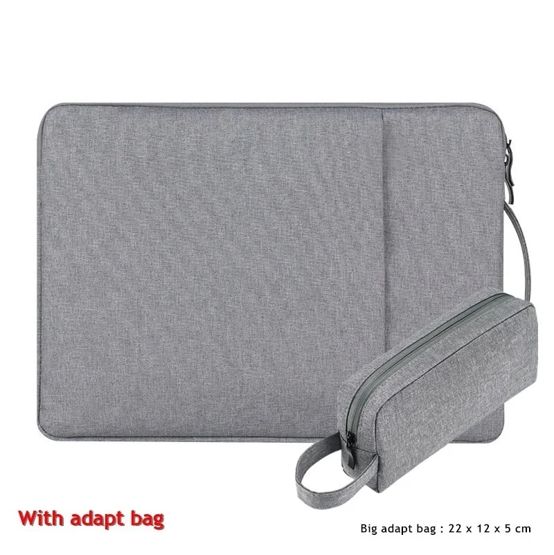 Waterproof Laptop Bag 11,12,13,14,15,15.6 Inch,Sleeve Case For Macbook Air Pro M1 Notebook Handle Suitcase Computer PC, Dropship