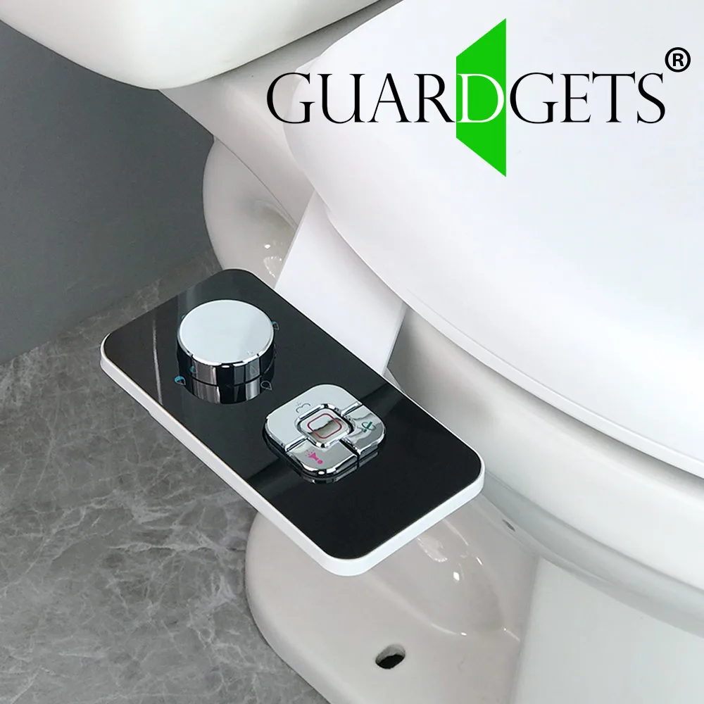 Bidet GUARDGETS Toilet Bidet Attachment For Toilets Seat Japanese Cover Non Electric Slim Shattaf Badette