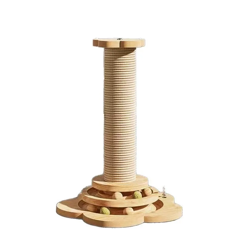 Cat scratching column raised claw board vertical scratching board cat toy