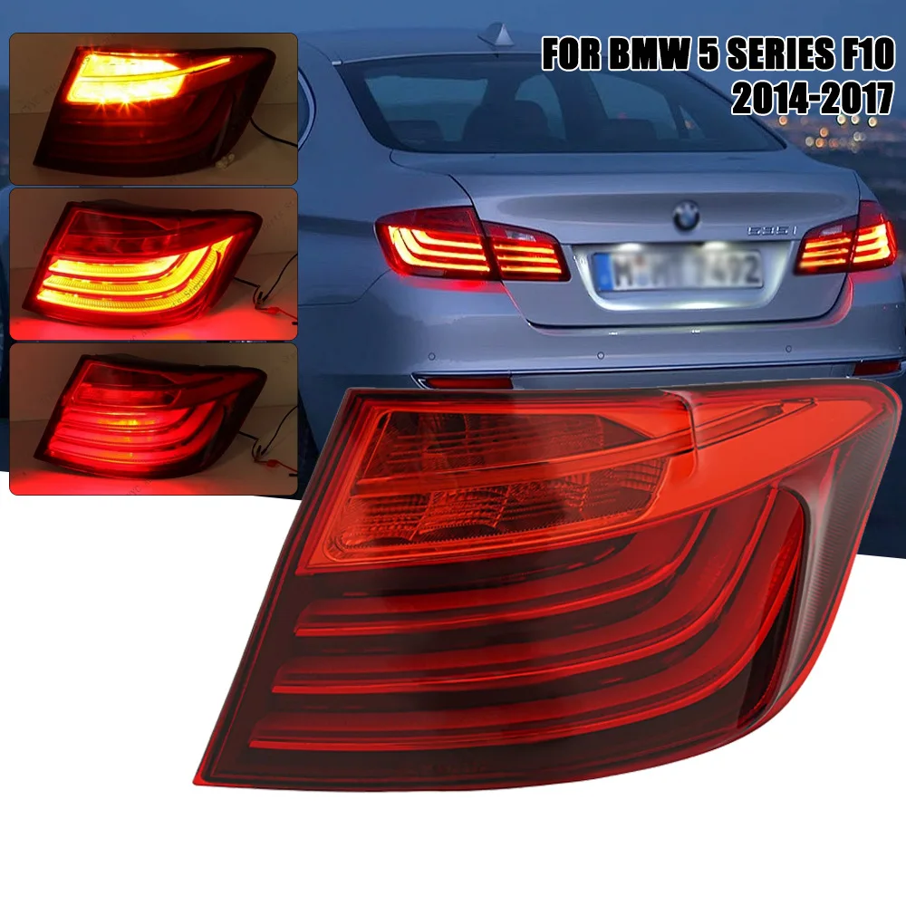 

Задний фонарь для BMW 5 серии F18 F10 520 523 525 2014 2015 2016 2017, задний фонарь, задние фонари, стоп-сигнал, фонарь заднего хода