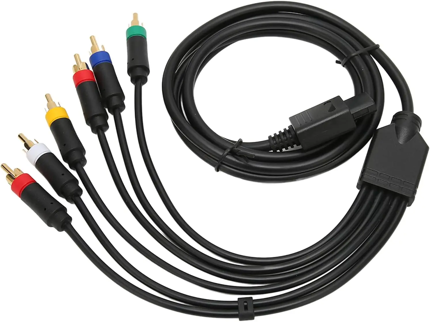 Flexibility RGB RGBS Composite Cable Cord with 4 BNC Heads for NGC N64 SFC SNES