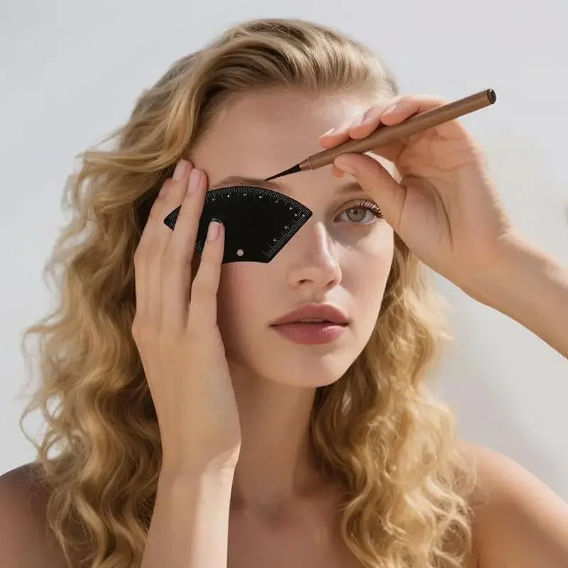 Fast Drawing Eyebrow Desgin Ruler Microblading Mapping Tool Shaping Stencil Permanent Makeup Drawing Guide Ruler Tattoo Supplies