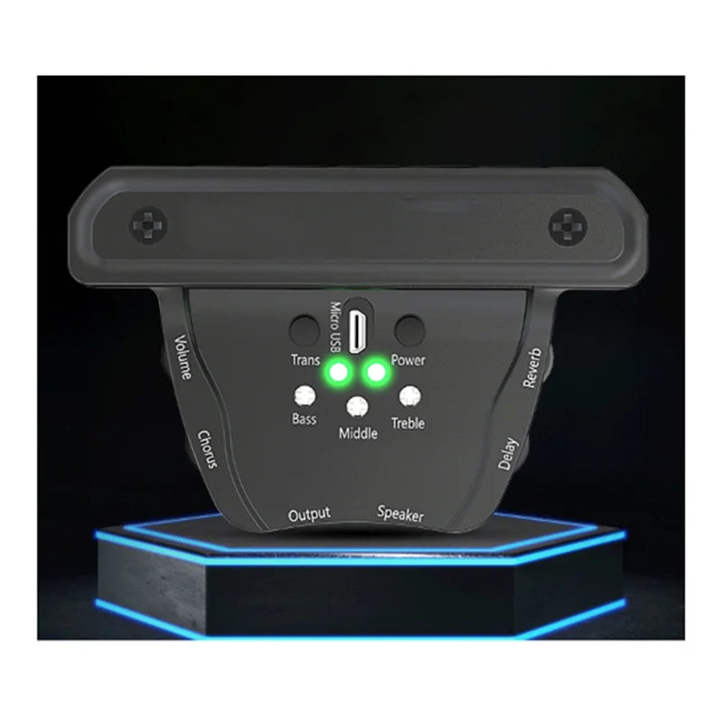 JS-APE301 Aksesori Alat Musik Getaran Pickup Getaran Gitar Akustik