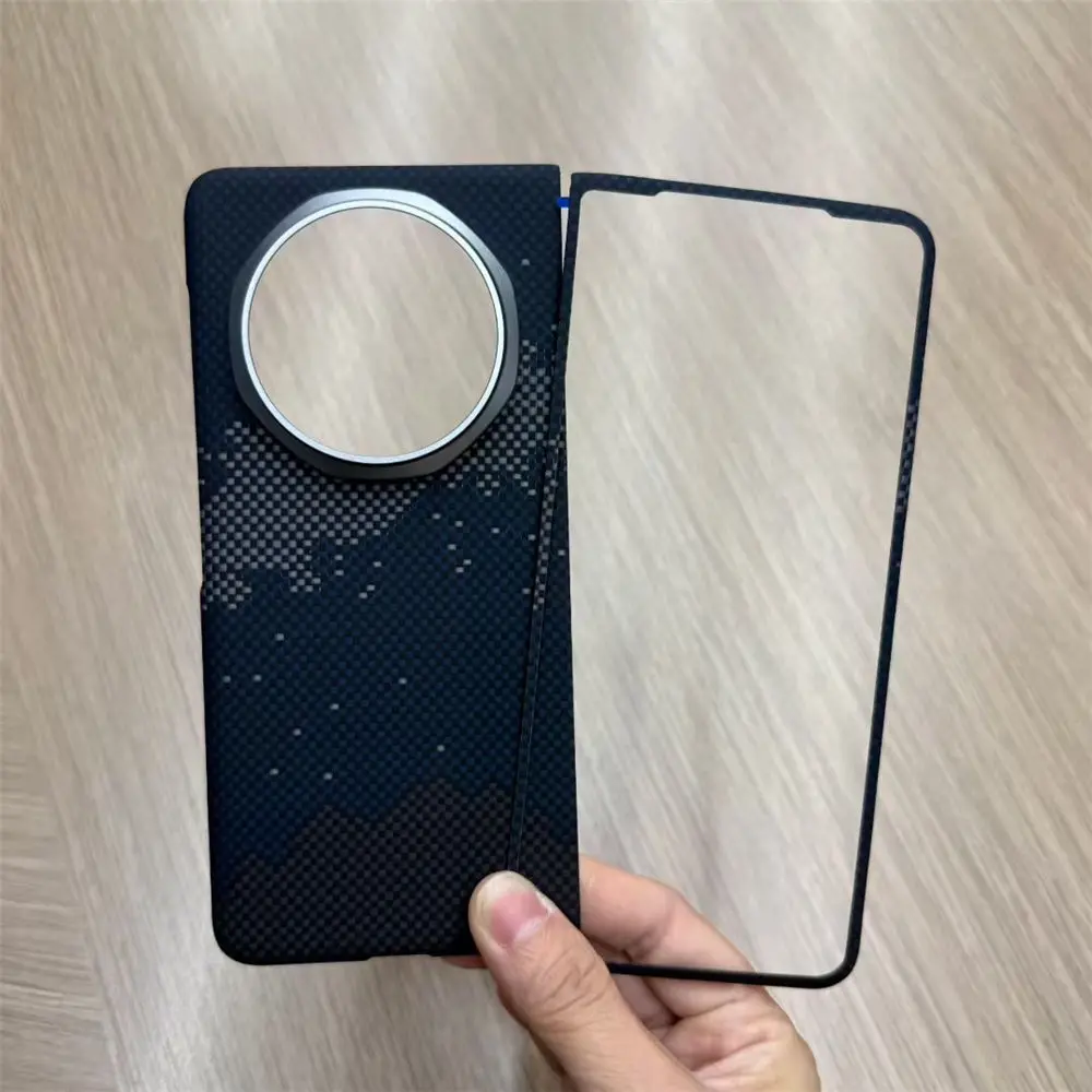 

Magnetic Slim Aramid Carbon Fiber Case For Honor Magic V5 Shockproof Hard Cover