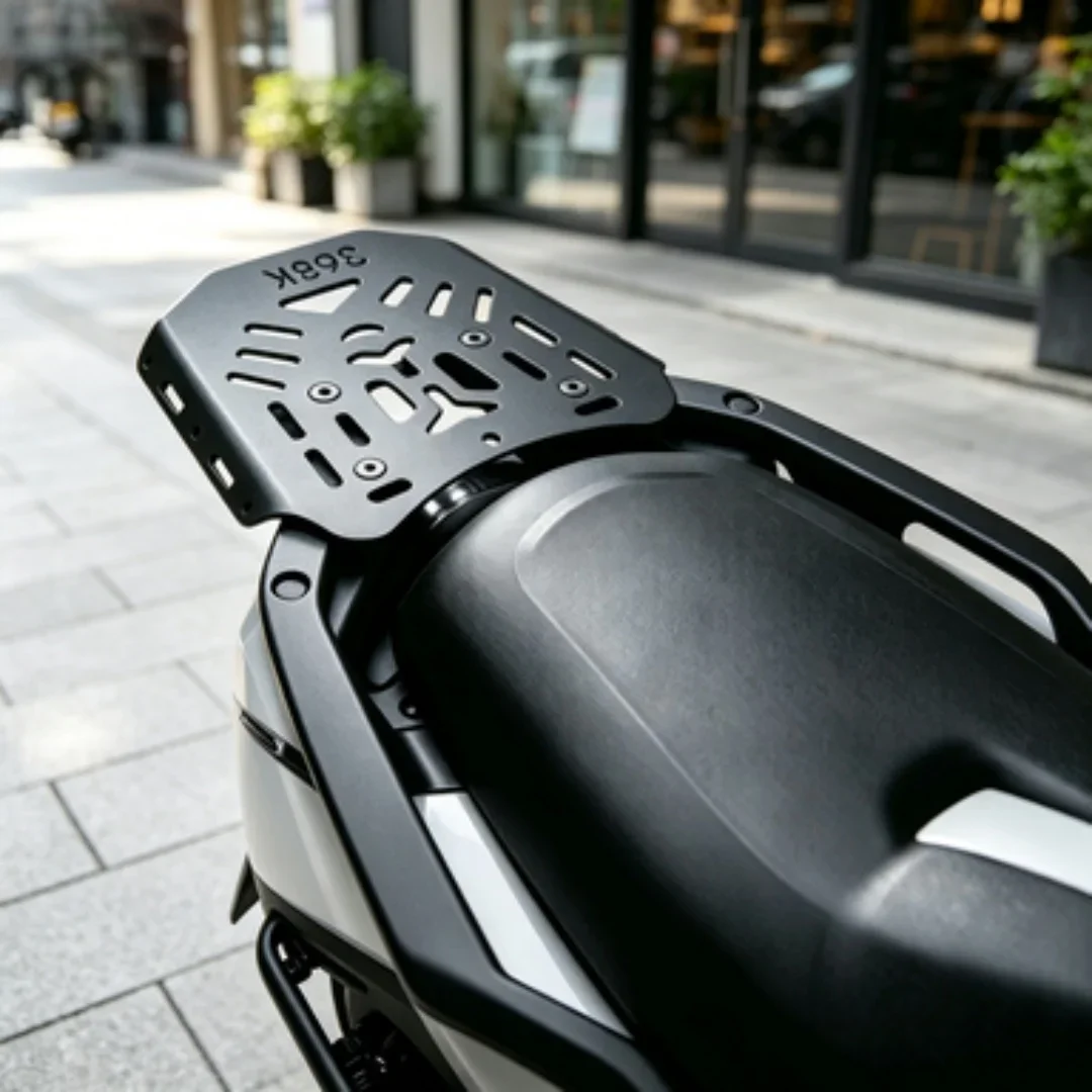 FOR ZONTES 368K Rear Tail Rack Widened Load-Bearing Platform Motorcycle Top Case & Rear Seat Bag Mounting Stable Support