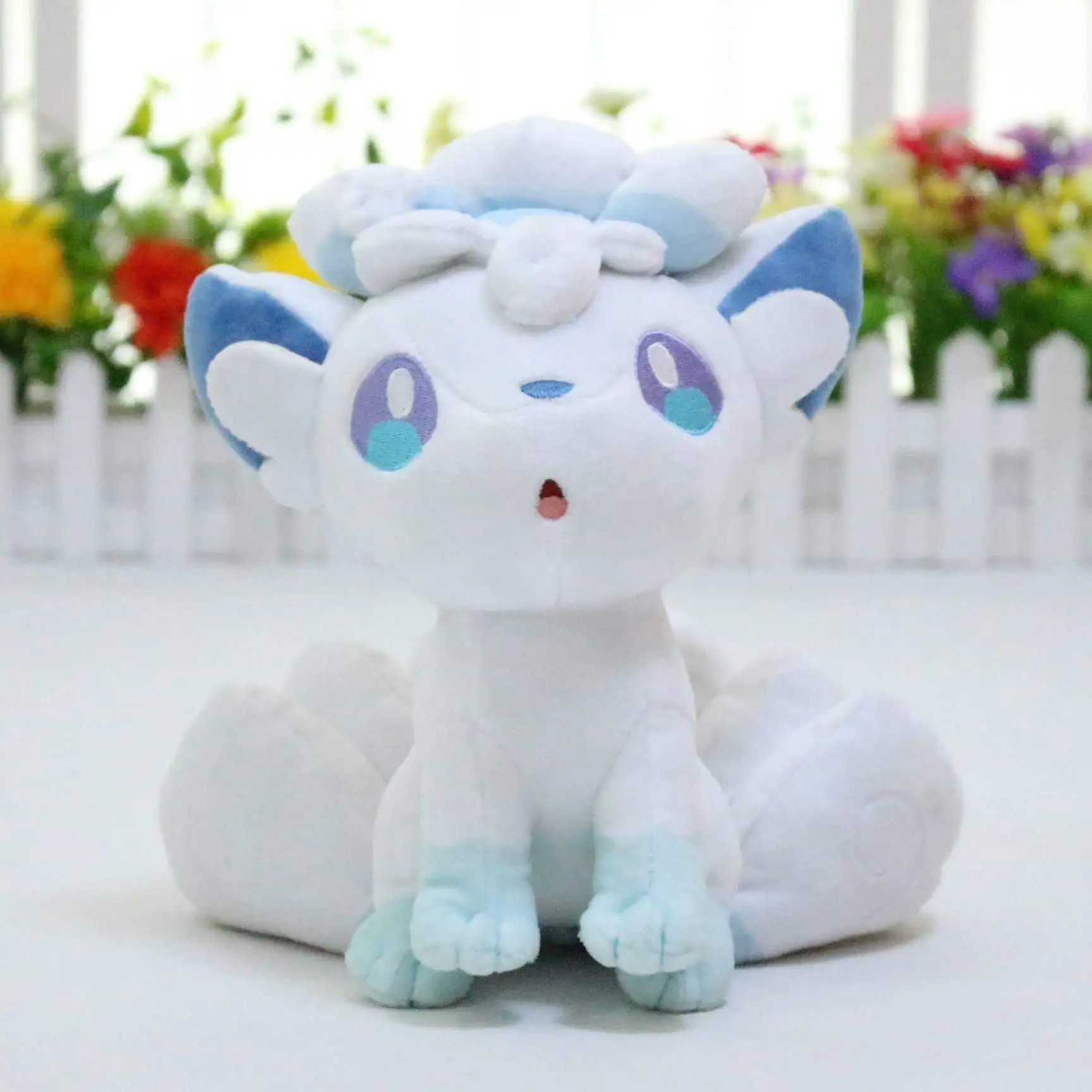 

Pokémon Alola Sun & Moon Ice Vulpix Fox Plush Doll Collectible Souvenir Gift