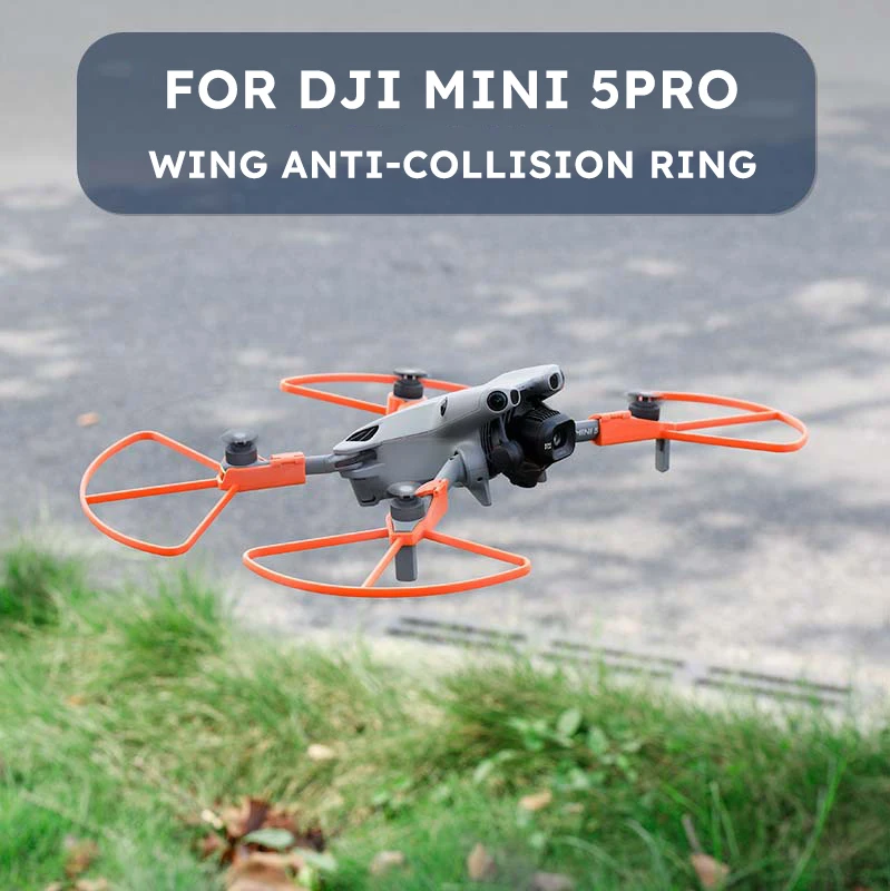 

Propeller Guard for DJI Mini 5 Pro Props Protector with Tripod Wing Fan Bumper Cage Cover for Mini 5 Pro Drone Accessories