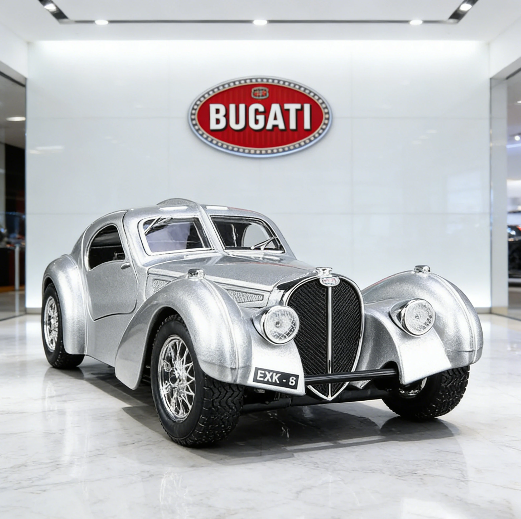 

Bburago 1:24 Bugatti Atlantic 1936 Alloy Car Model Diecasts & Toy Vehicles Collect Car Toy Boy Birthday gifts